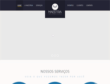 Tablet Screenshot of maestriacomunicacao.com.br